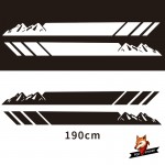 Decal Graphic Vinyl Side Stripes Car Styling Car Sticker and Decal Car Accessaries for Chevrolet Silverado